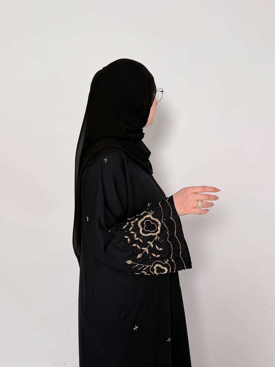 Lunara Noir Abaya 🖤 thumbnail